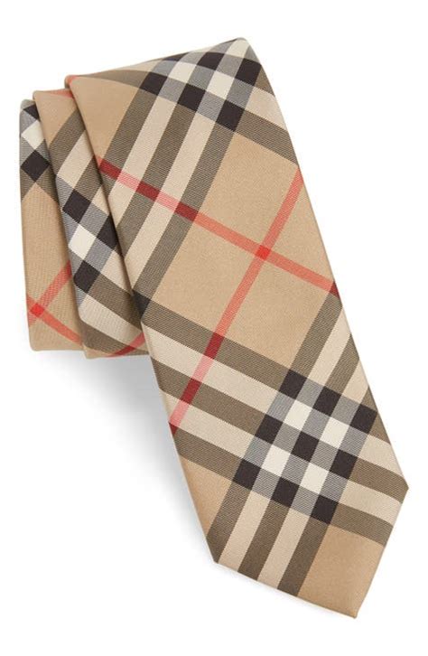 burberry check pocket square|burberry ties on sale.